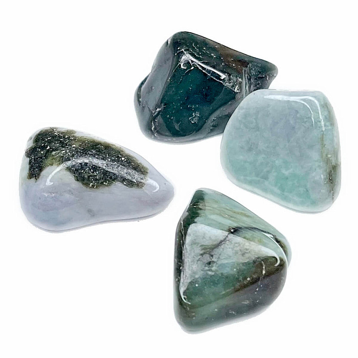 Jadeit tromlovaný Myanmar - XXL - cca 4 - 5 cm