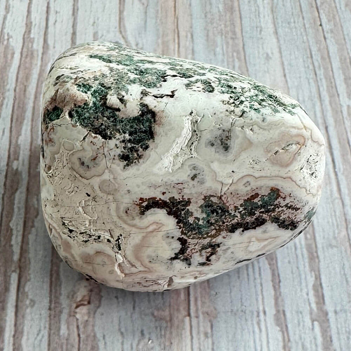 Jaspis korálový tromlovaný Frýdštejn 1 - 3,9 x 4,2 cm