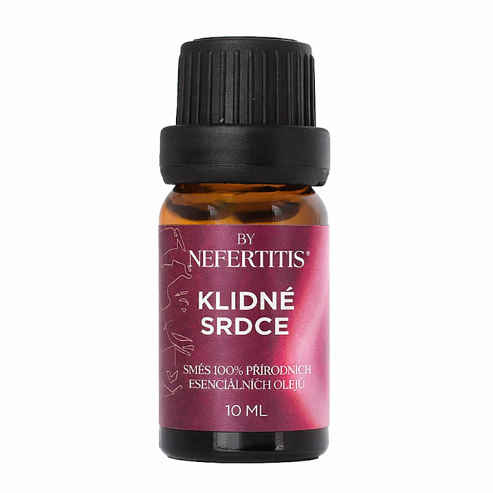 Levně By Nefertitis směs 100% esenciálních olejů KLIDNÉ SRDCE - 10 ml