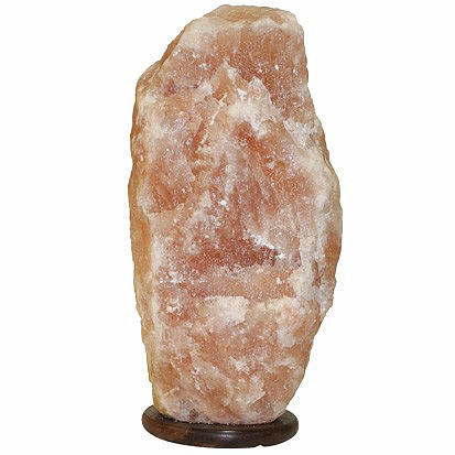 Solná elektrická lampa z himalájské soli 18 až 24 kg na podstavci - cca 40 - 45 cm