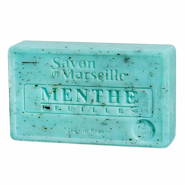 Levně Natural Marseille mýdlo Mátové lístky - 100 g