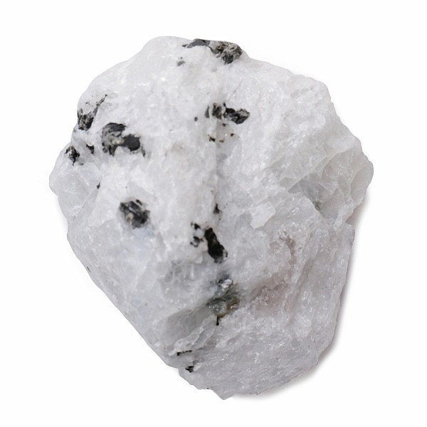 Měsíční kámen bílý surový - M - cca 2 - 2,5 cm