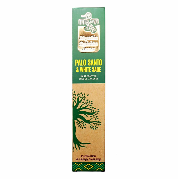 Vonné tyčinky Mystic Spirits Aromas Palo santo and White sage - 8 ks