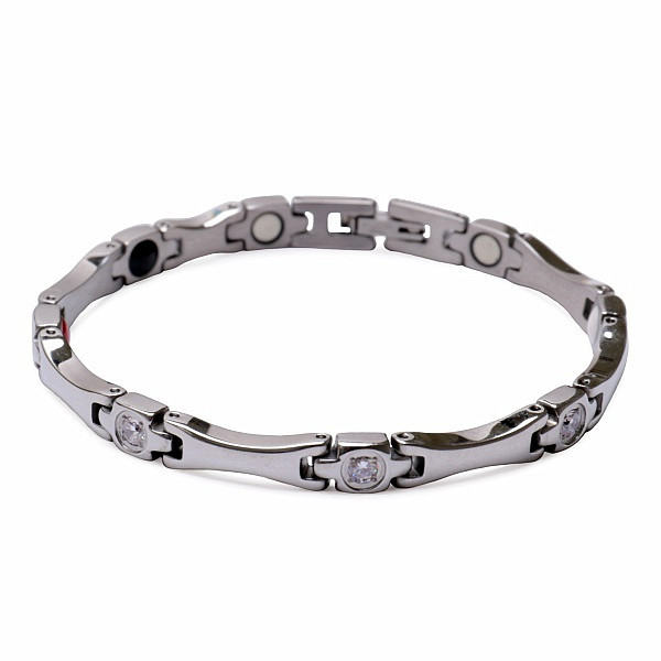 Levně Luxusní náramek Siena nerezová ocel 18,5 cm - obvod cca 18,5 cm