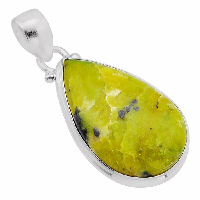 Lizardit přívěsek stříbro Ag 925 51329 - 2,8 cm, 6,2 g