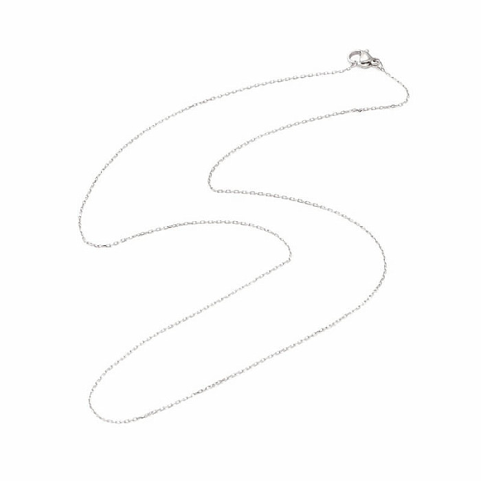 Náhrdelník Cable styl nerezová ocel 50 cm - cca 50 cm