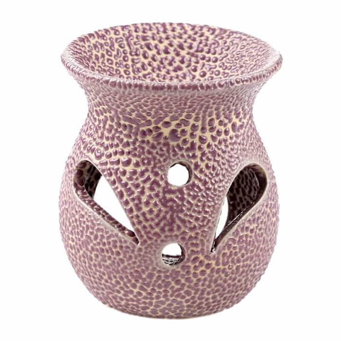 Aroma lampa keramická Purple rain - cca 7 x 8 cm