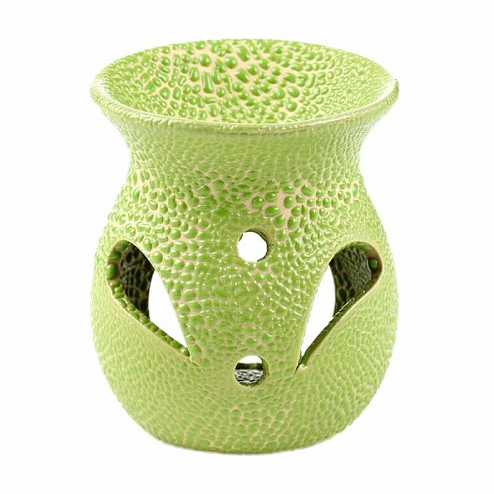 Aroma lampa keramická Green rain - cca 7 x 8 cm