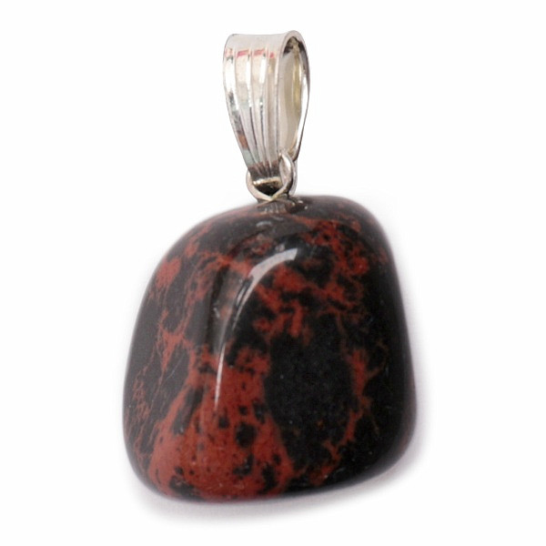 Levně Obsidián mahagon tamblovaný přívěsek 1,9 - 2,3 cm - cca 1,9 - 2,3 cm