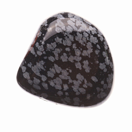 Obsidián vločka tromlovaný - L - cca 2,5 - 3 cm