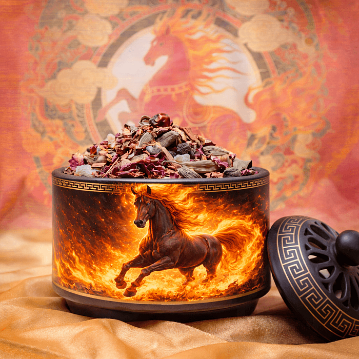 Nefertitis vykuřovací směs Ohnivý kůň - limitovaná edice - 20 g