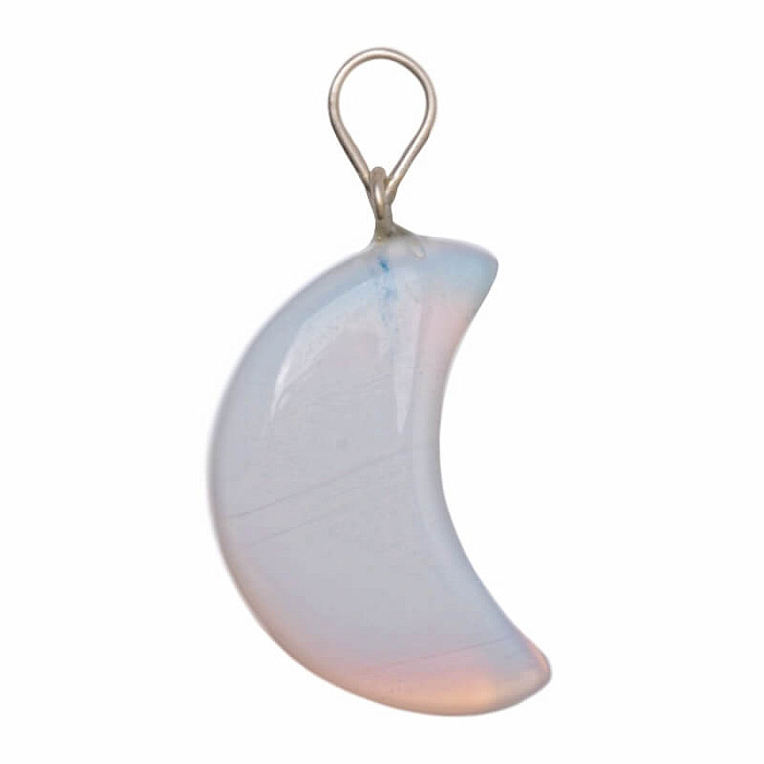 Levně Opalit přívěsek půlměsíc - cca 2,8 cm