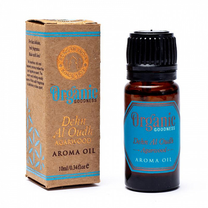 Levně Organic Goodness agarwood esenciální olej 10 ml - 10 ml