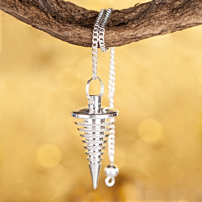 Kyvadlo Artemis postříbřené - 3,6 cm