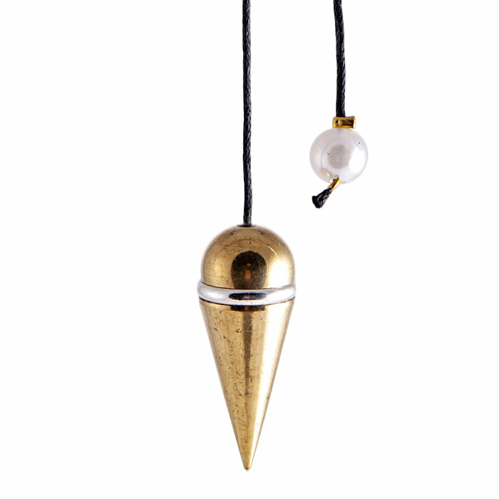 Kyvadlo Ostara mosazné - 3,5 cm