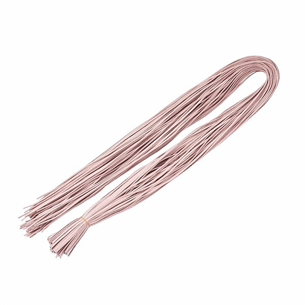 Levně Kožený řemínek barva růžová 1 m - 1 m x 2,8 mm