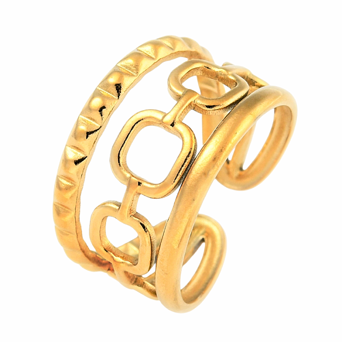 Prsten pro čarodějku Síla v jednotě zlatá - 53 mm