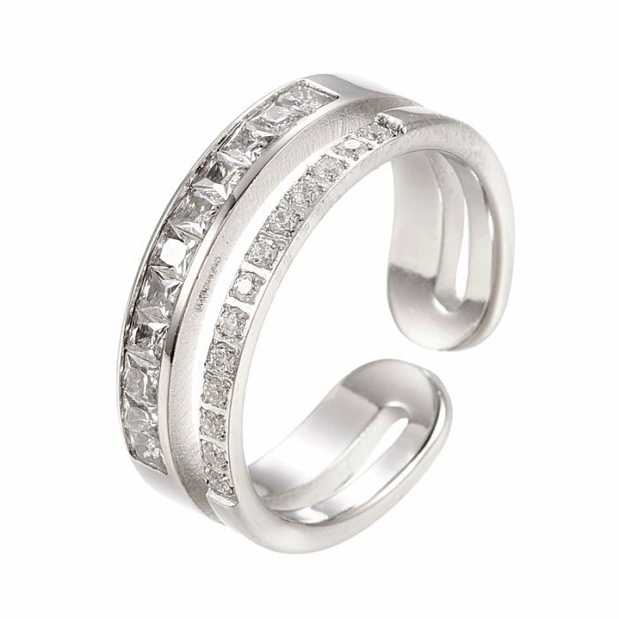 Dámský ocelový prsten Laura - 58 mm