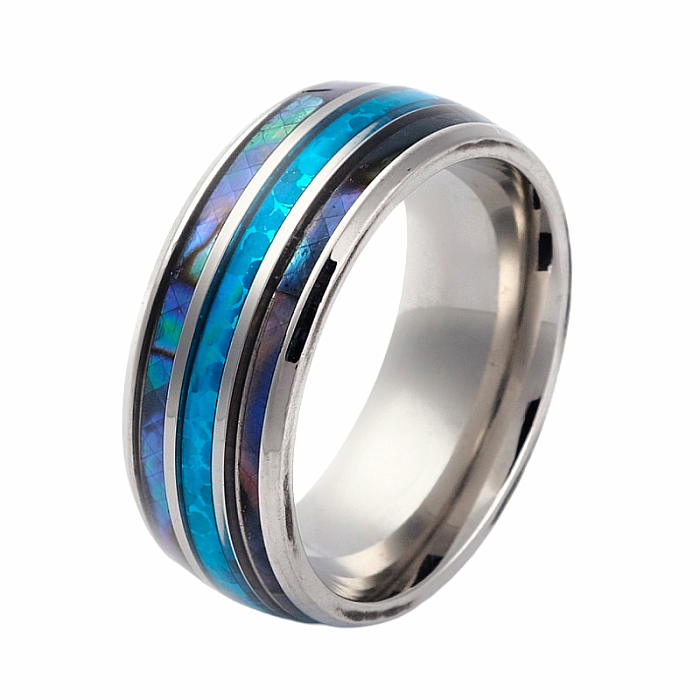 Dámský ocelový prsten Deep Sky - 54 mm