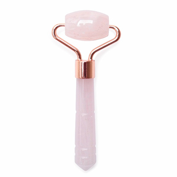 Růženín masážní váleček cestovní barva růžového zlata - délka cca 9,5 cm