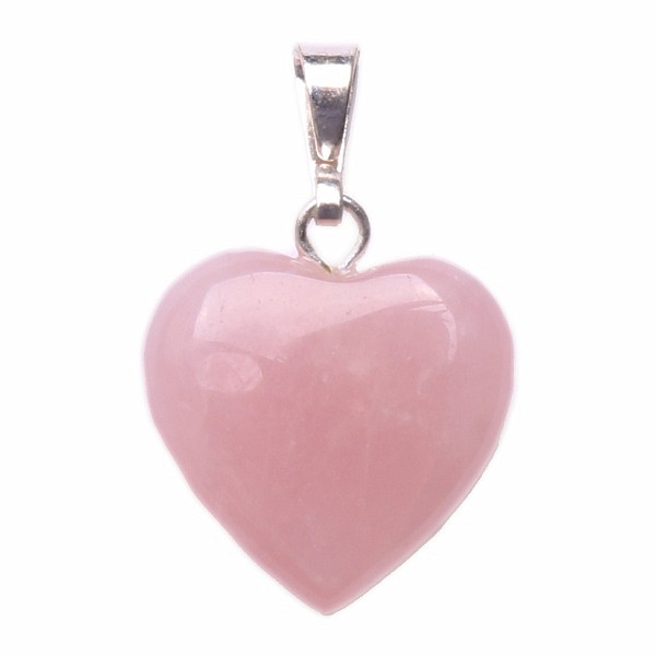 Růženín přívěsek ve tvaru srdíčka - cca 1,5 cm
