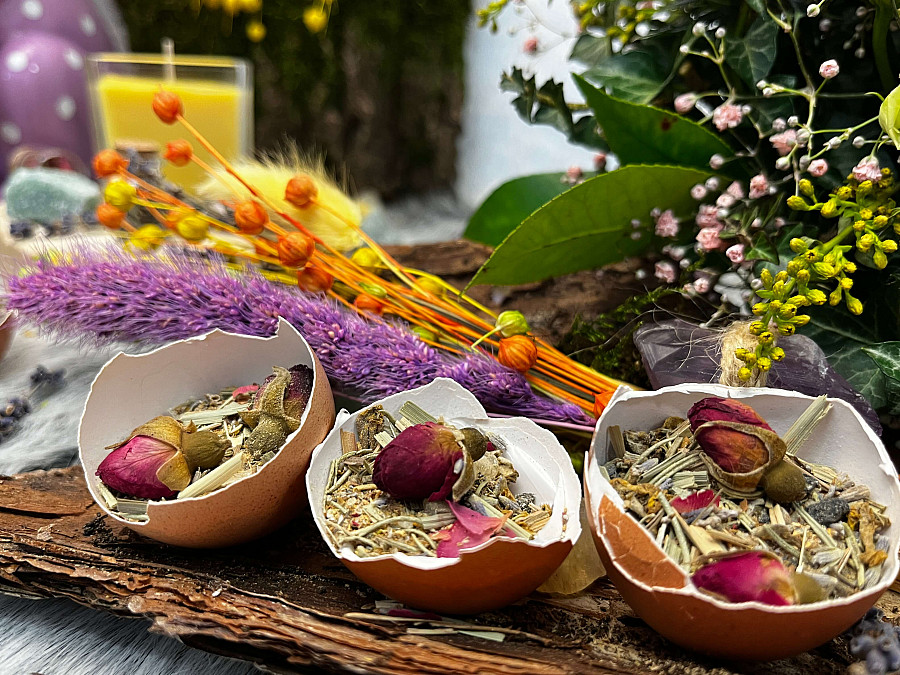 Nefertitis vykuřovací směs Ostara - oslava jarní rovnodennosti, rovnováhy a přírody - 20 g