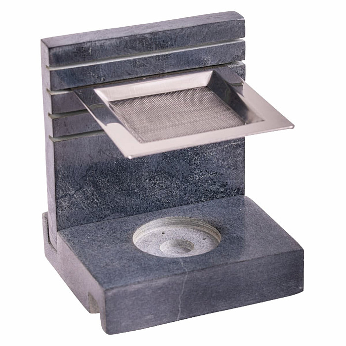 Kadidelnice z mastku designová - 12,5 cm