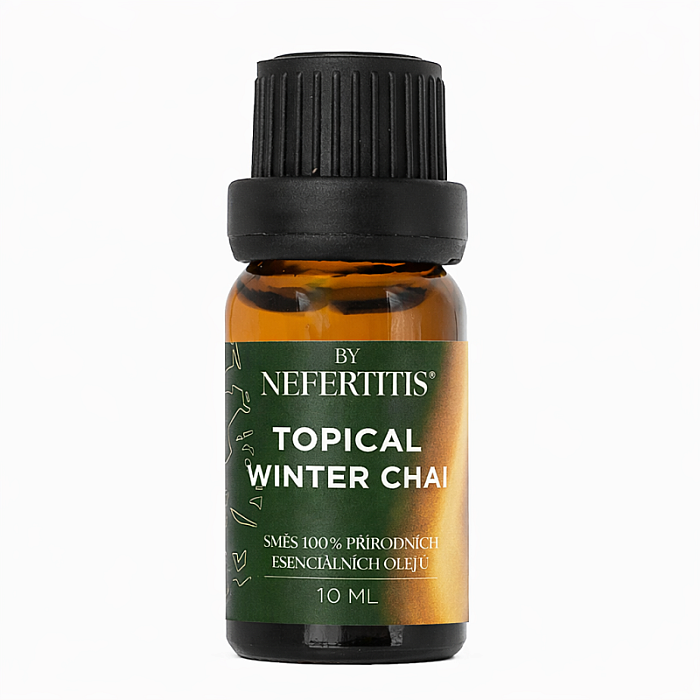 Levně By Nefertitis směs 100% esenciálních olejů TOPICAL WINTER CHAI - 10 ml
