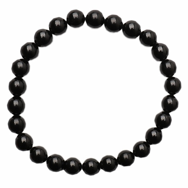 Turmalín skoryl elegantní pánský náramek - cca 22 - 24 cm