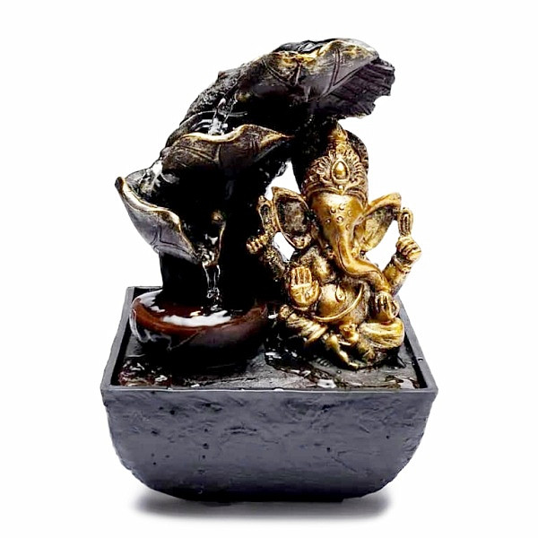 Pokojová fontána Ganéša - cca 19,5 cm