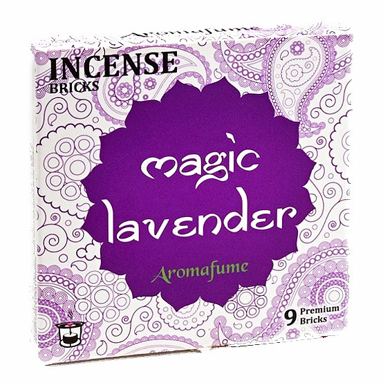 Vonné cihličky Aromafume Magic Lavender - 40 g, 9 ks