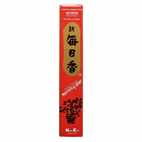 Levně Vonné tyčinky Nippon Kodo Morning star myrrh - 50 ks