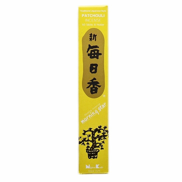 Vonné tyčinky Nippon Kodo Morning star patchouli - 50 ks