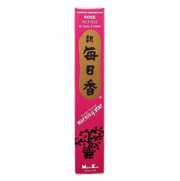 Vonné tyčinky Nippon Kodo Morning star rose - 50 ks
