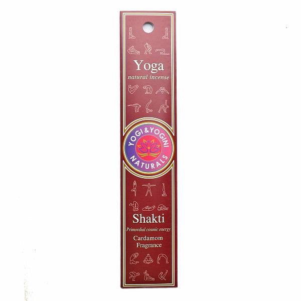 Vonné tyčinky Yoga Shakti Cardamom fragrance - 20 g