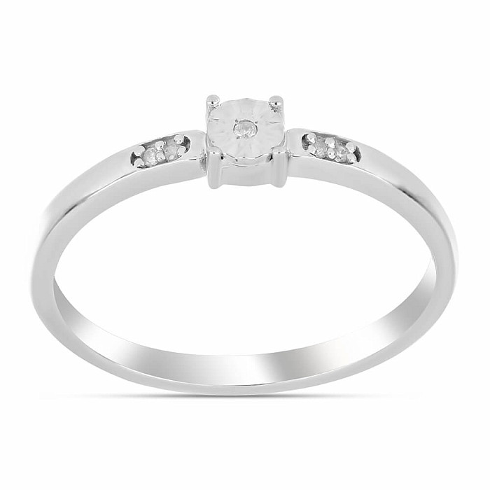 Prsten stříbrný s broušeným diamantem Ag 925 016282 DIA - 62 mm , 1,8 g