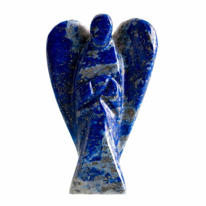 Levně Lapis Lazuli anděl strážný 4 cm - L - cca 4 cm