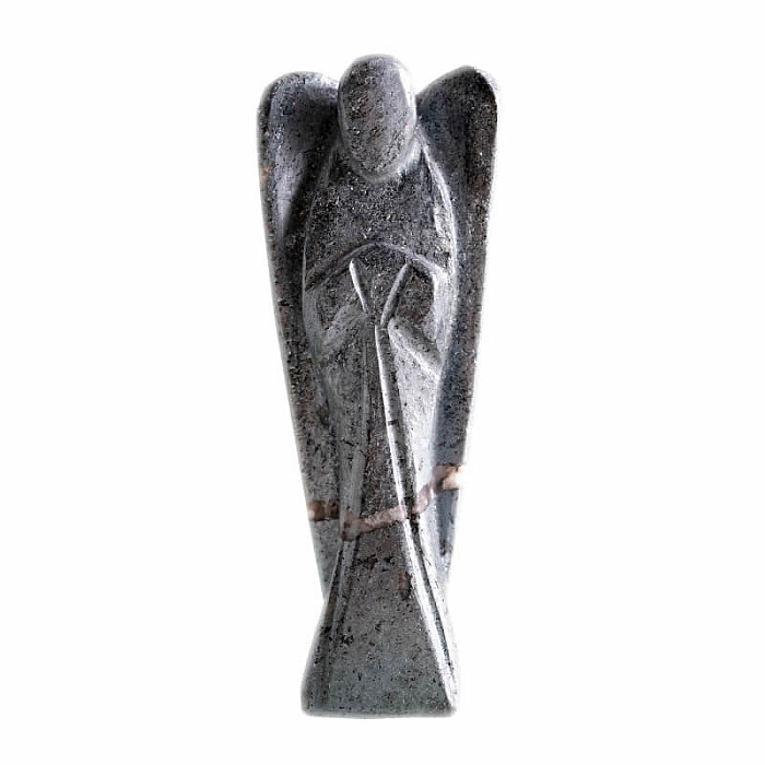 Hematit anděl strážný 7,5 cm - XXL - cca 7,5 cm