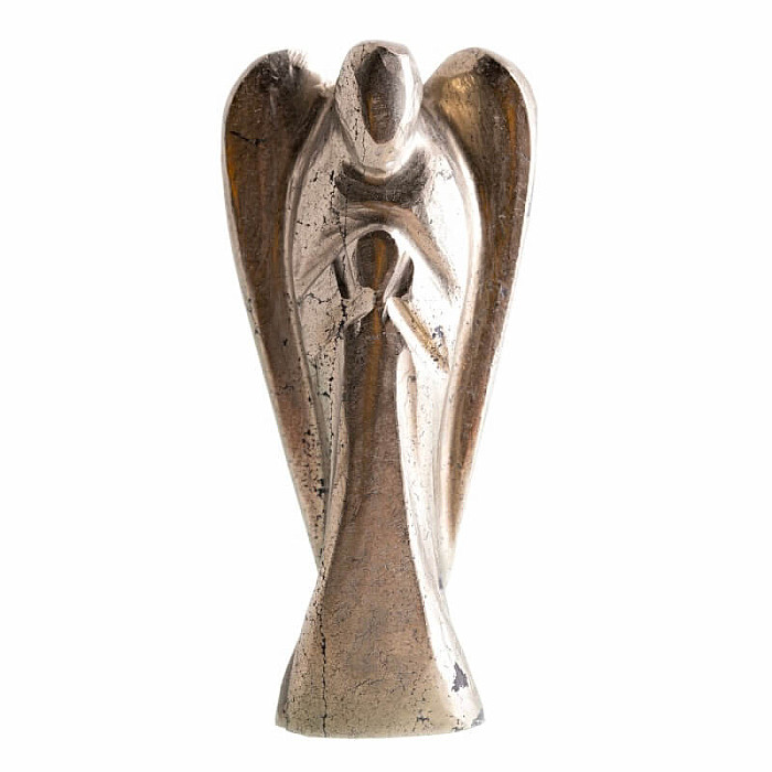 Levně Pyrit anděl strážný 7,5 cm - XXL - cca 7,5 cm