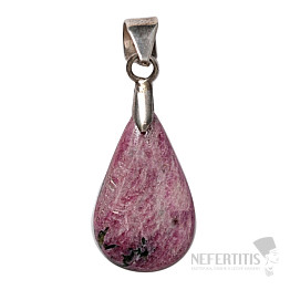 Rubín přívěsek stříbro Ag 925 č. 1