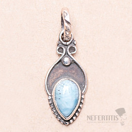 Larimar přívěsek stříbro Ag 925 MIX1