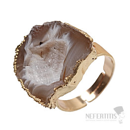 Agate Witch Ring Ring of Intention No. 1