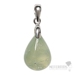 Prehnit pendant silver Ag 925 no. 10