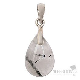 Turmalin-Kristall-Anhänger, Silber Ag 925 Nr. 10