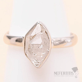 Herkimer diamond ring silver Ag 925 LOT100