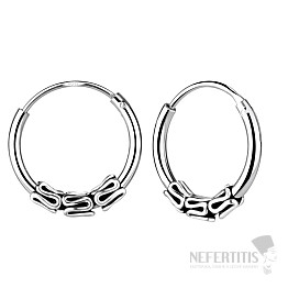1368 Silber 12 mm Bali KREISE