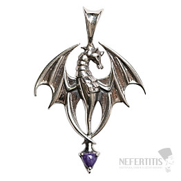 Designer pendant with charm, silver Ag 925 P102