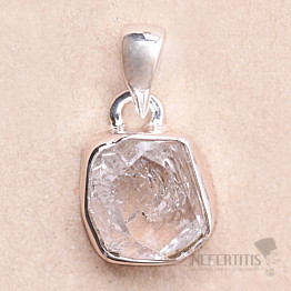 Herkimer diamant přívěsek stříbro Ag 925 LOT102