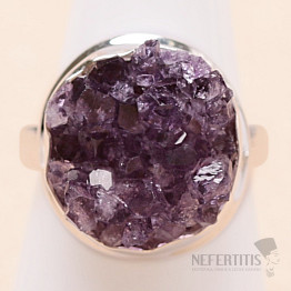 Amethyst ring silver Ag 925 R1052