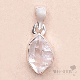 Herkimer diamant přívěsek stříbro Ag 925 LOT108